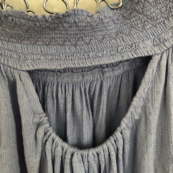 Free People Lavender Loose Fit Crop Top XS - Picture 4 of 7